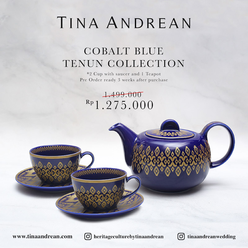 Cobalt Blue Tenun Collection Test